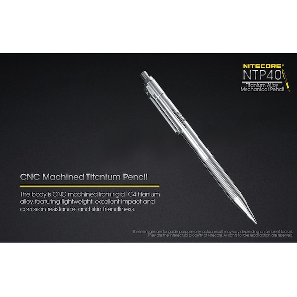 NTP40 Titanium Alloy Mechanical Pencil